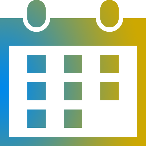 Full Color Calendar Icon